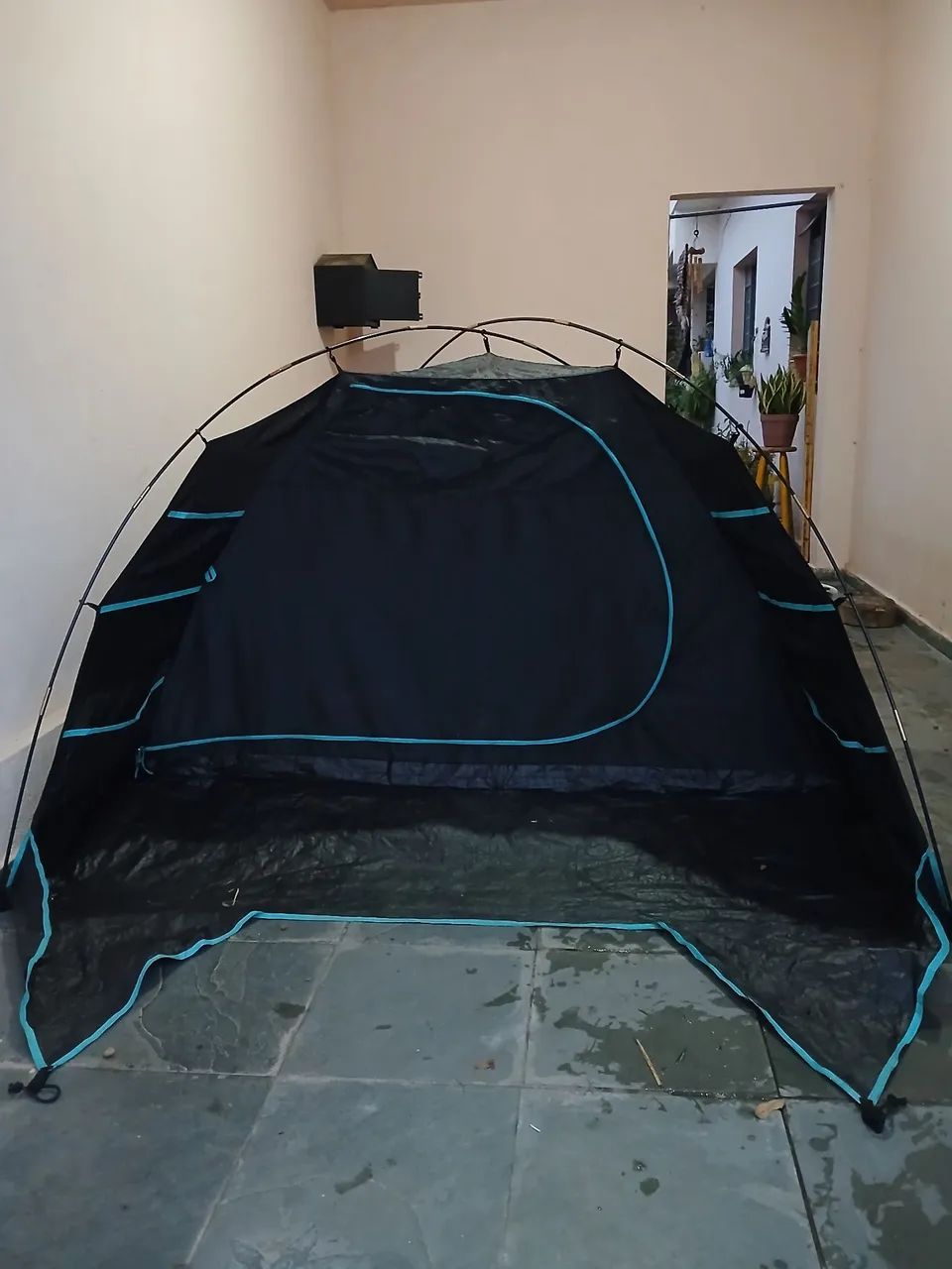 Barraca de acampamento 