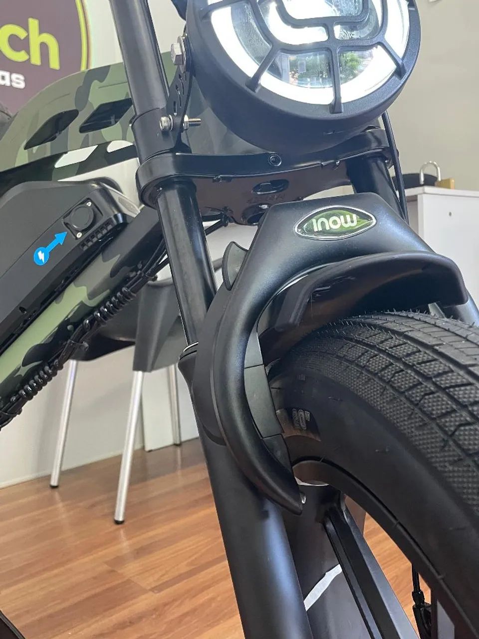 Bicicleta elétrica V40 Pró  - Foto 4