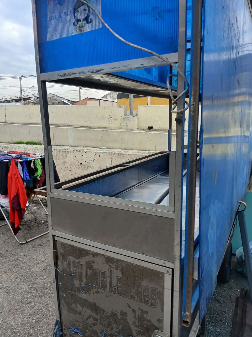 Barraca de lanches tipo trailer