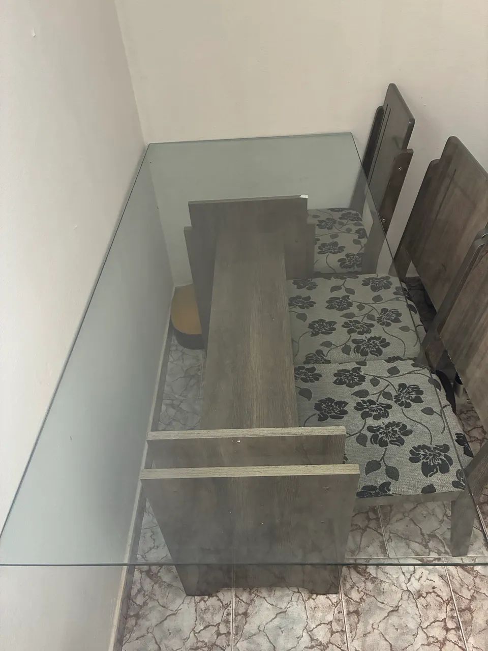 Mesa de jantar 4 cadeiras  - Foto 3