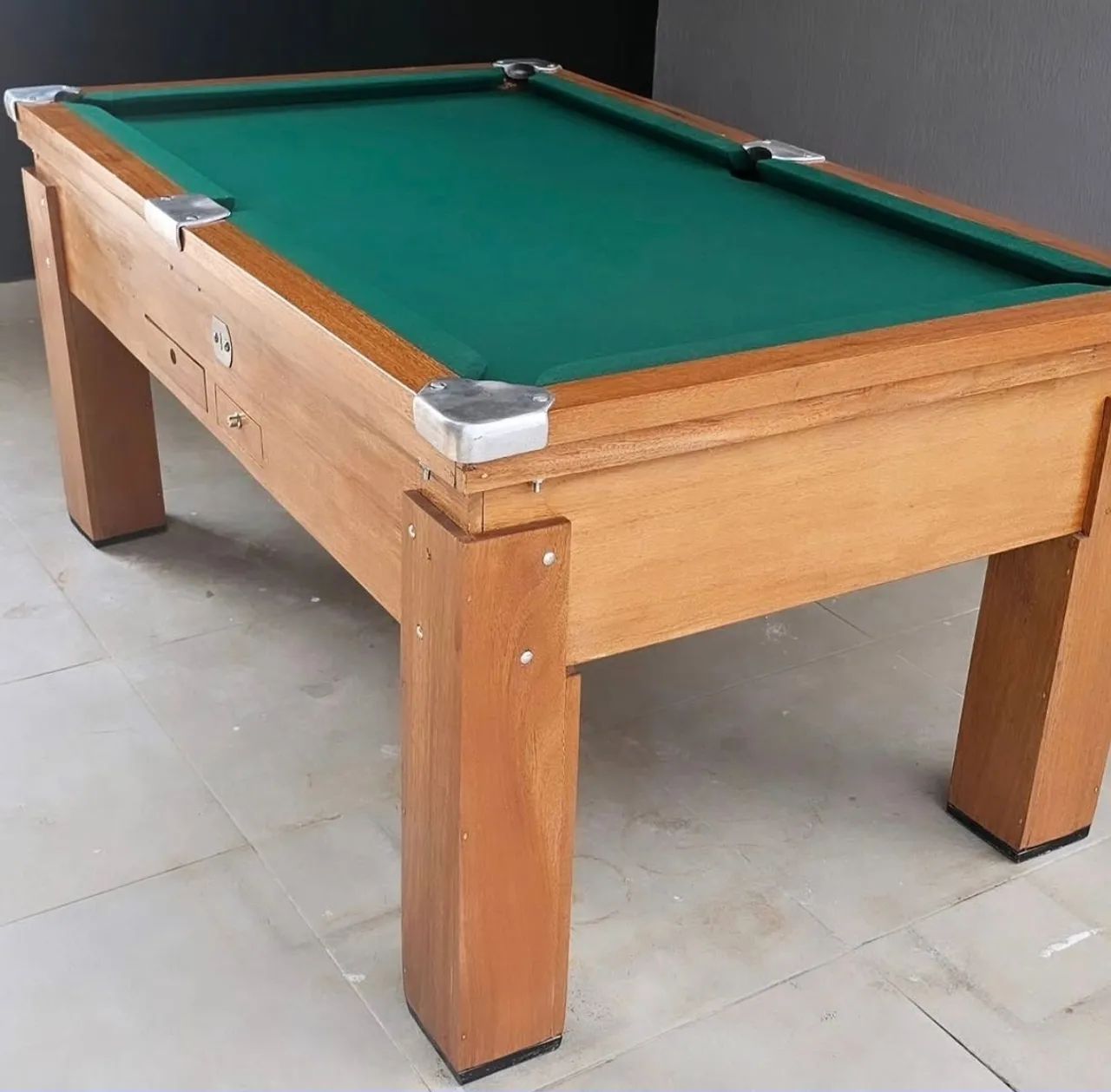 Mesa de Sinuca Nova com Taco e Jogo de Bolas R$ 3.899,00  - Foto 2