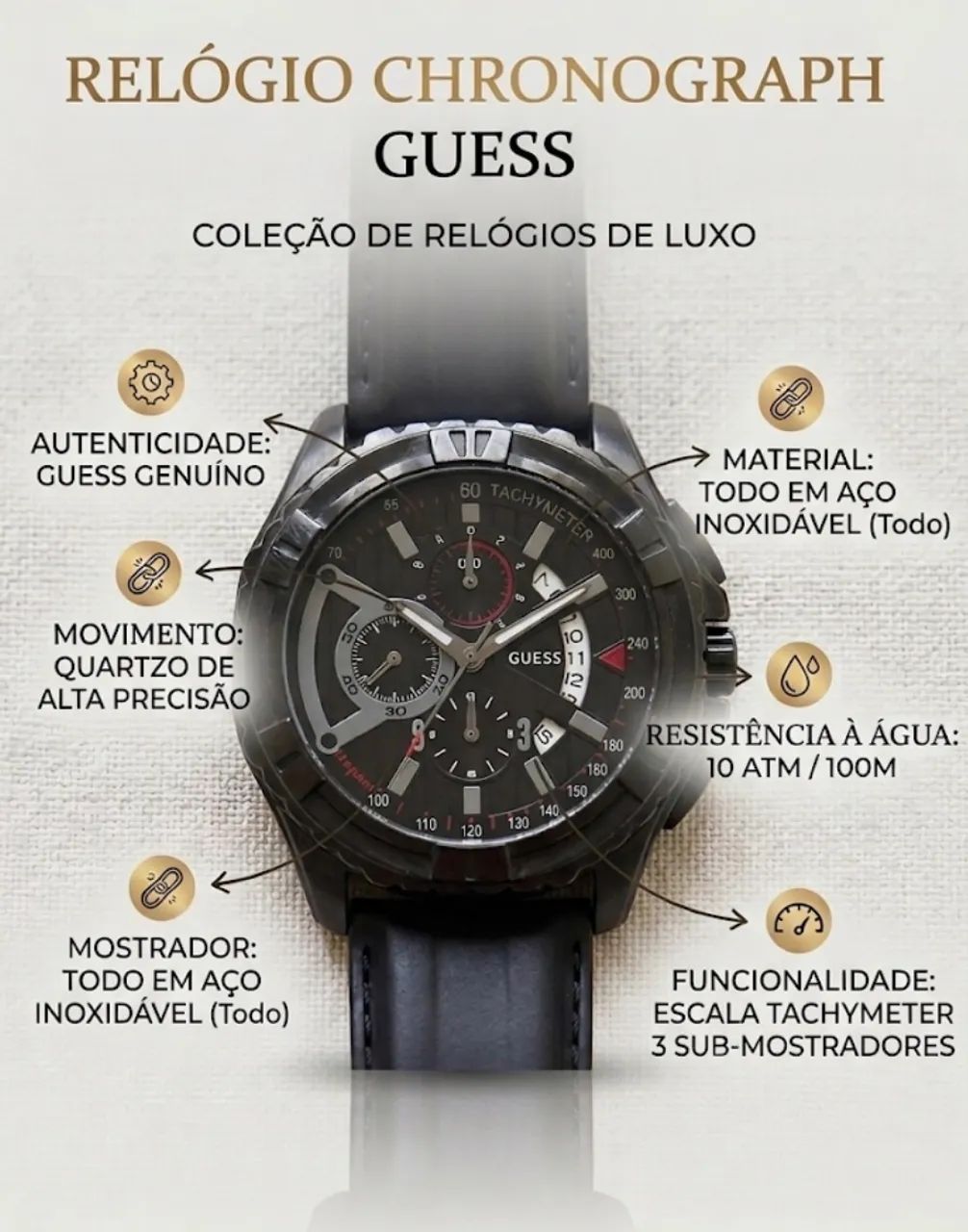 Relógios exclusivos usados - Foto 3