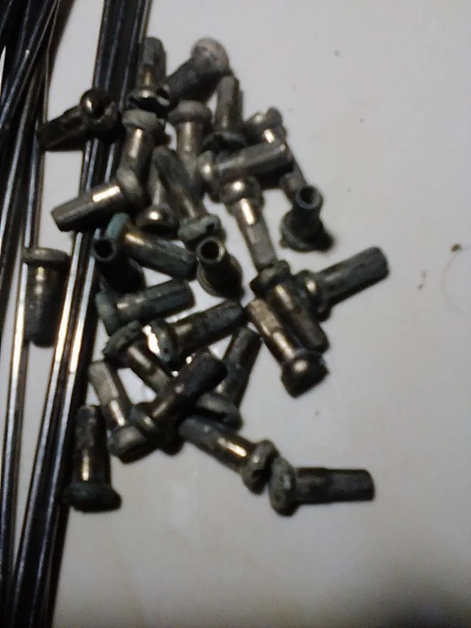 Conjunto  de raios aro 26 novos e cromados  - Foto 4