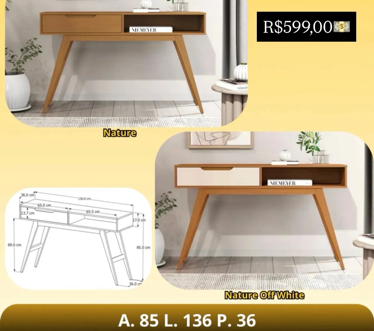 Aparador Retrô 