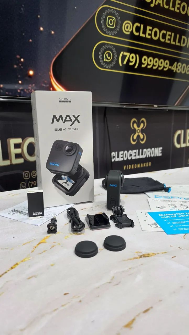 Câmera de Ação GoPro Max 360º - Foto 4