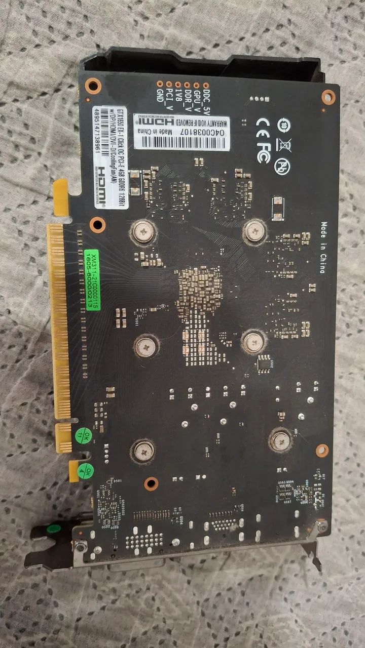 GTX 1650 Galax usada - Foto 2