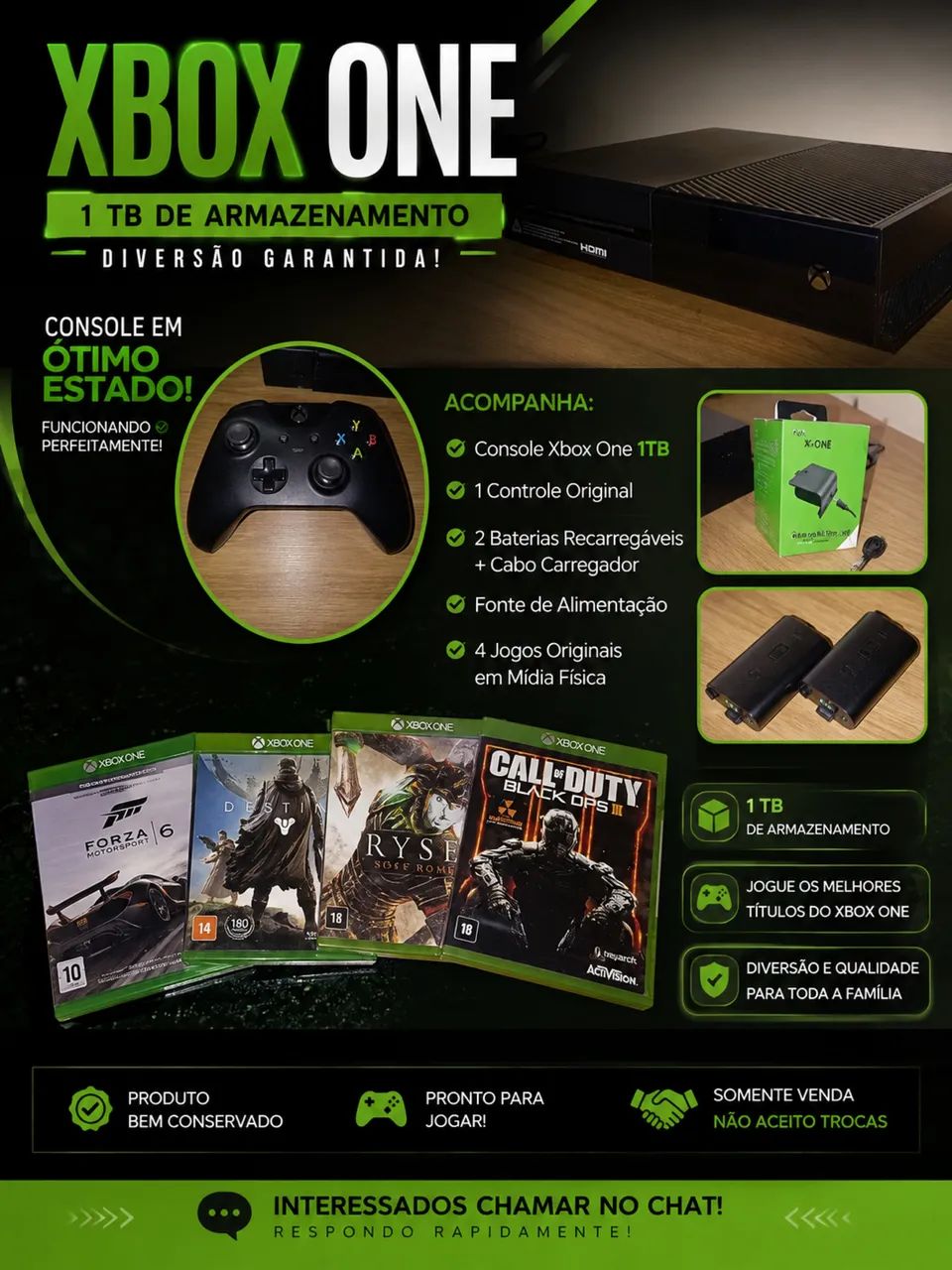 XBOX ONE CONSOLE
