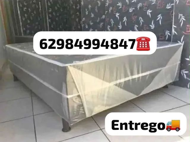 Cama box casal 