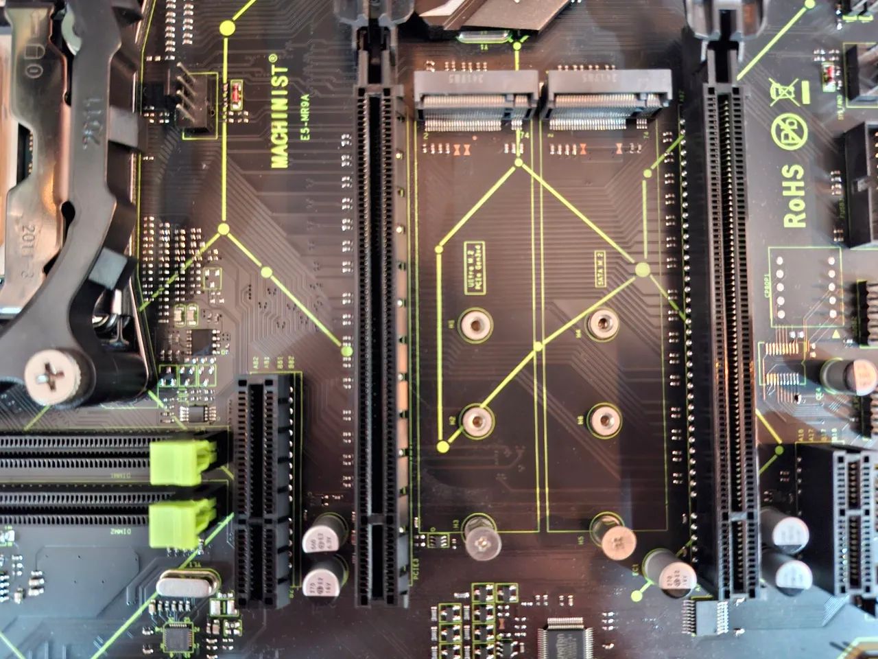 Kit Placa mãe x99 machinist E5 MR9A e Processador Xeon E5 2680v4 14 núcleos  - Foto 4