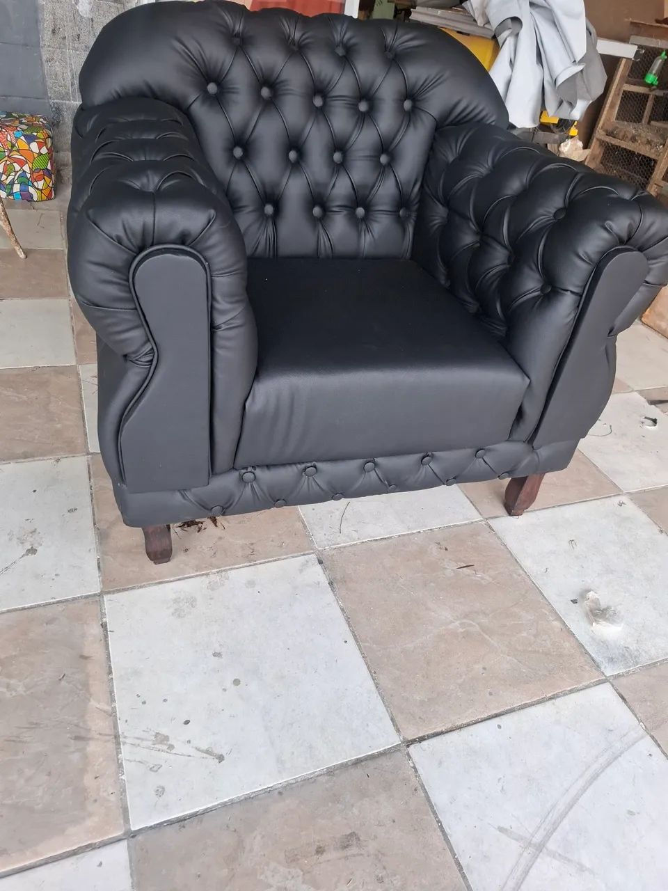 Sofa capitonê fazemos por encomenda  - Foto 3