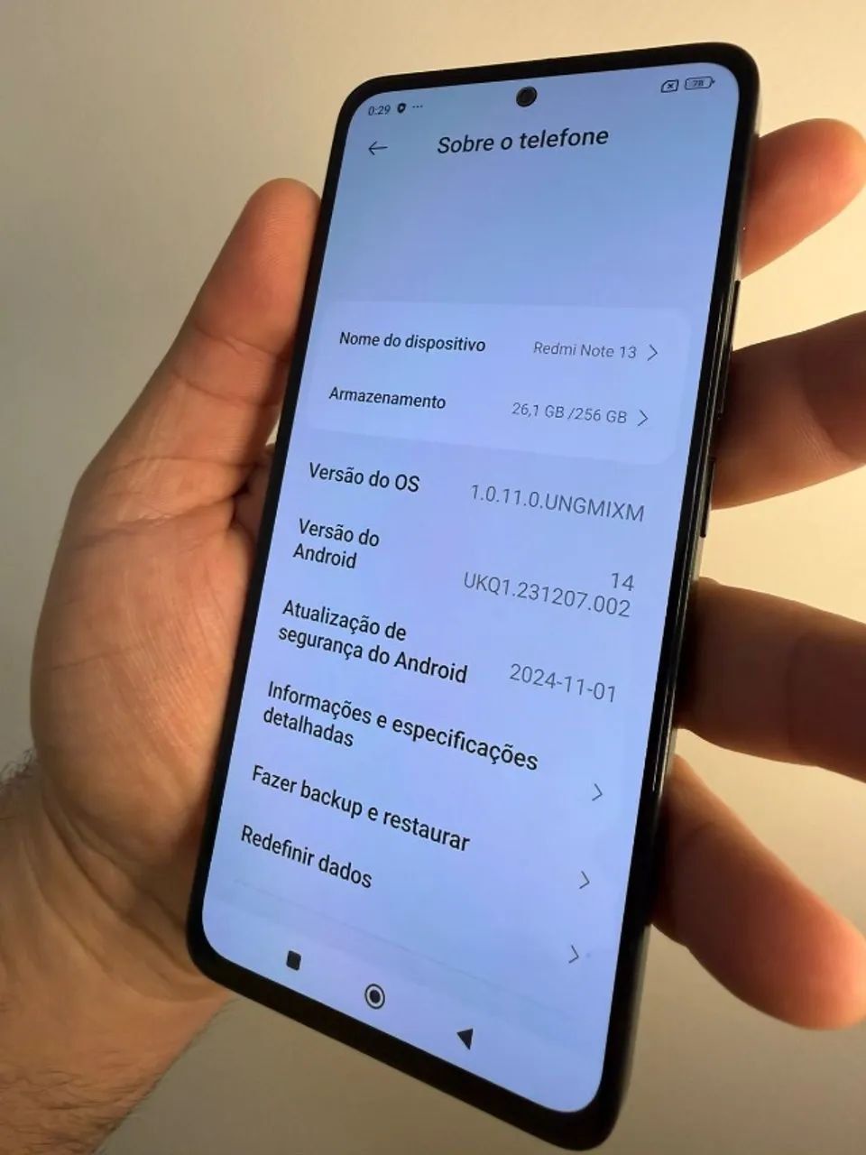 Xiaomi Note 13 8/256gb Black Super Conservado Todo Original - Foto 3