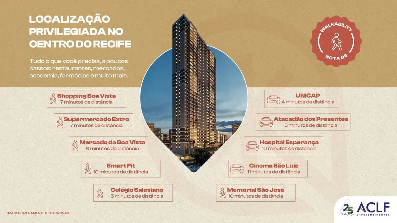 APARTAMENTO COM VARANDA - 3 QUARTOS - BOA VISTA - Foto 4