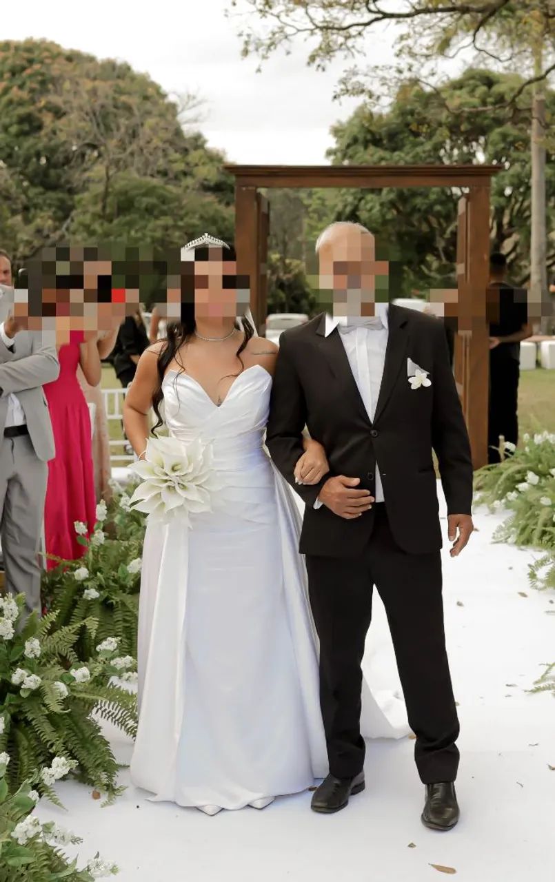 Coroa e véu de noiva - Foto 4
