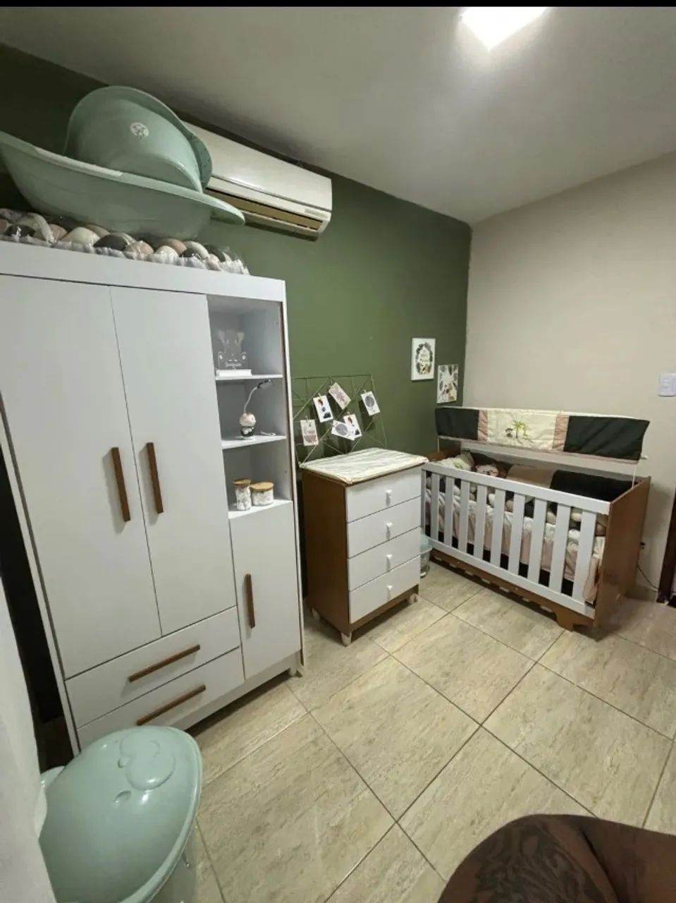 Jogo de quarto de bebê completo 