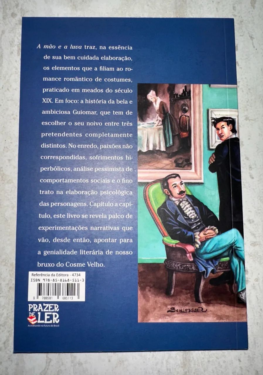 Livro A mão e a Luva de Machado de Assis. - Foto 2