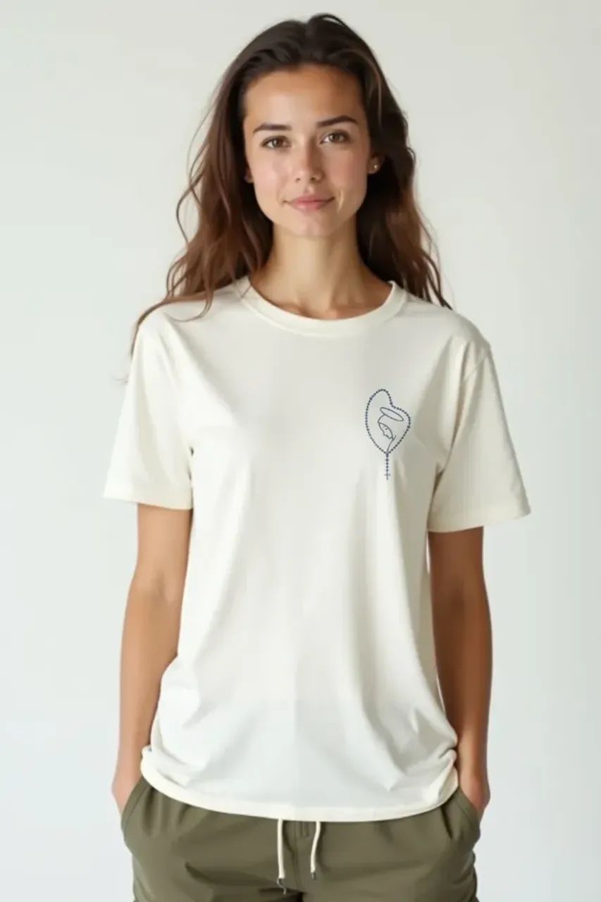 Camisa Básica Nsa de Fátima - Foto 5