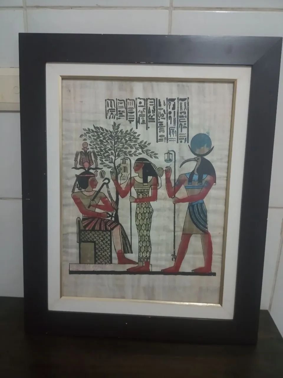 Quadro papiro egípcio  - Foto 2