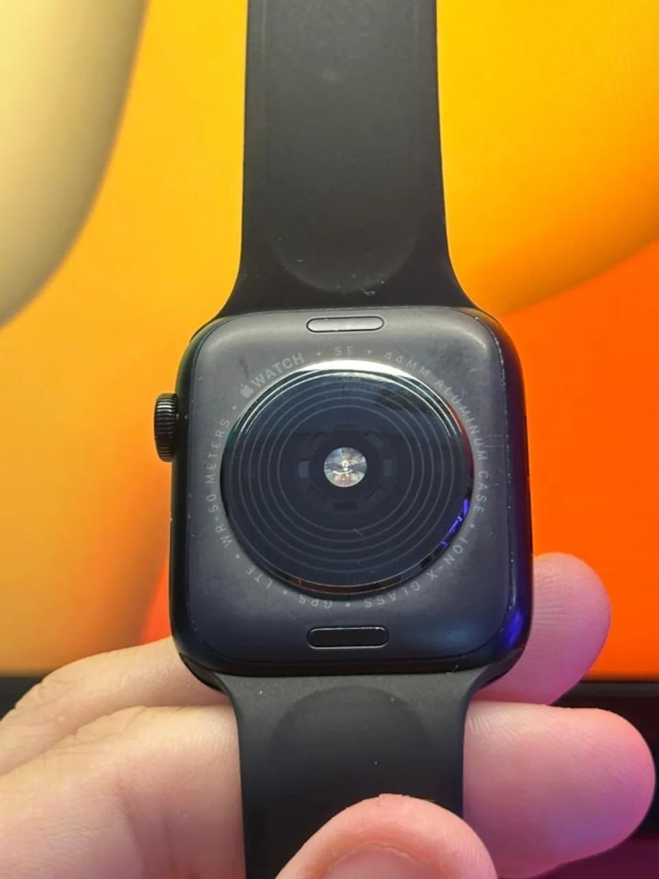 Apple Watch SE2 Versão EUA 44mm - Bateria 100% (GPS+Celular) - Foto 5