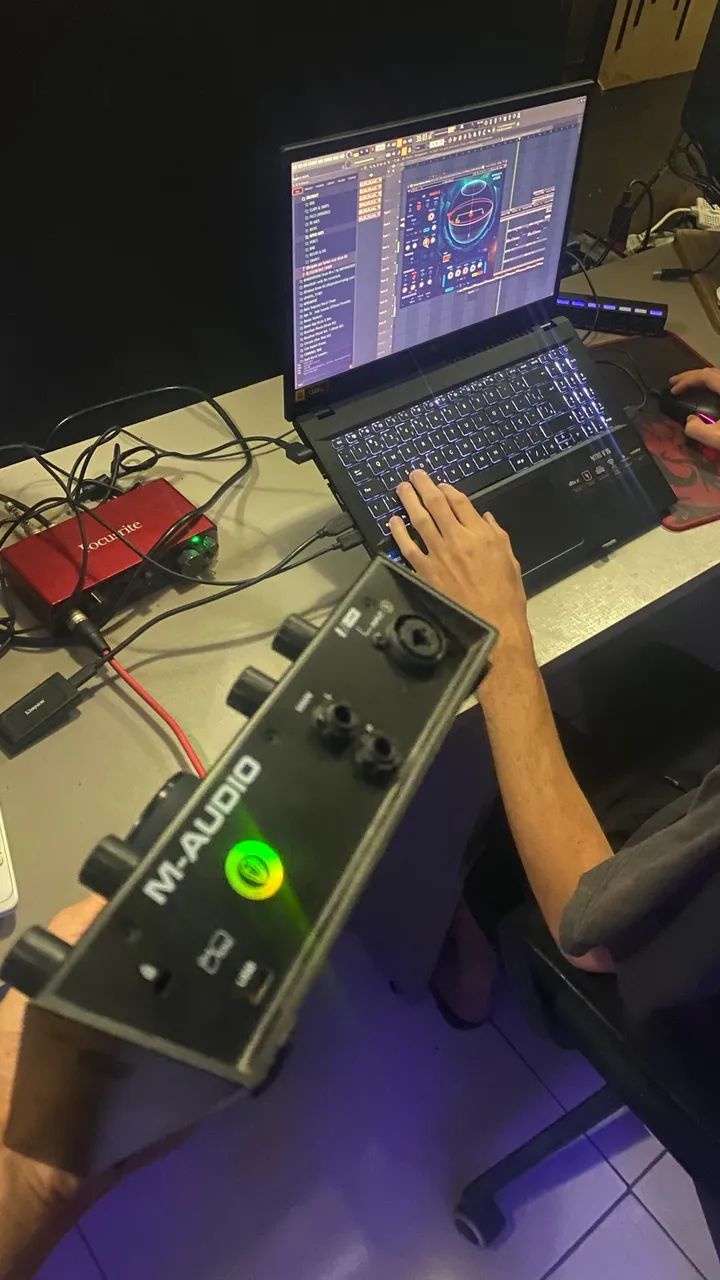 M-Audio Fast Track USB Audio Interface – Professional Quality for Recording