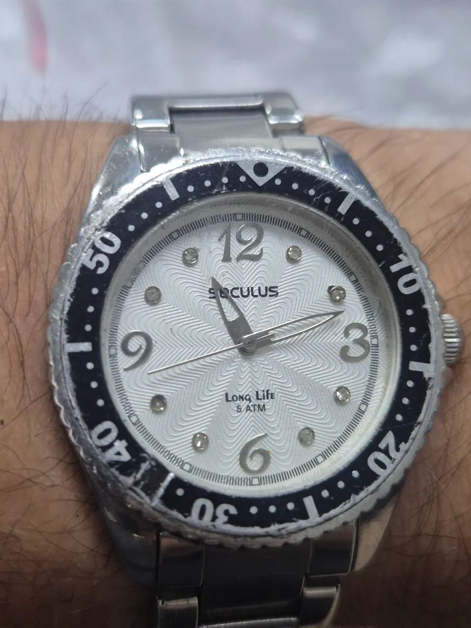 Relógio SECULUS DIVER  VINTAGE À QUARTZ -  ÓTIMO ESTADO - Foto 2