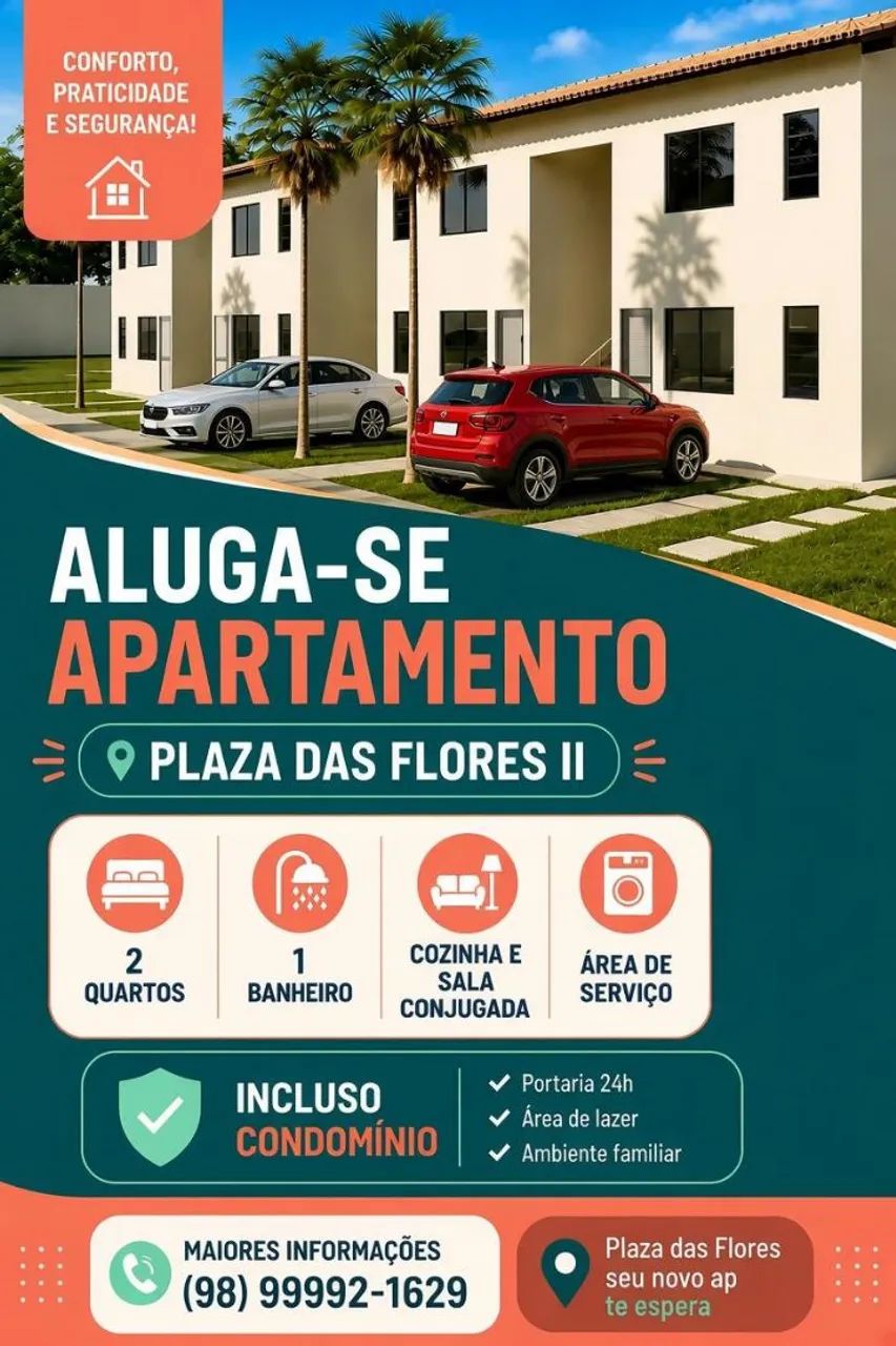 Alugo plaza das Flores