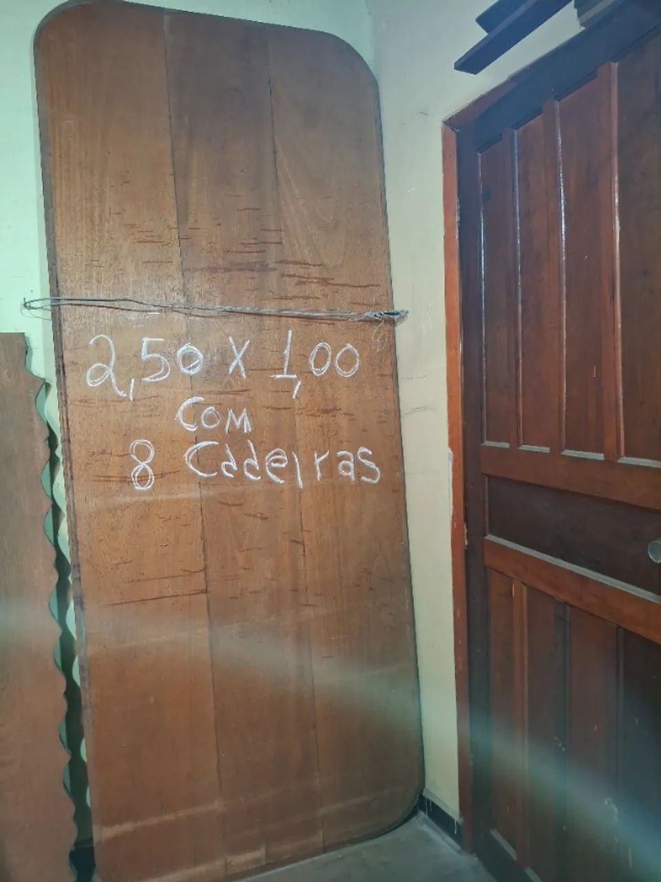 Mesa em madeira maciça  - Foto 5