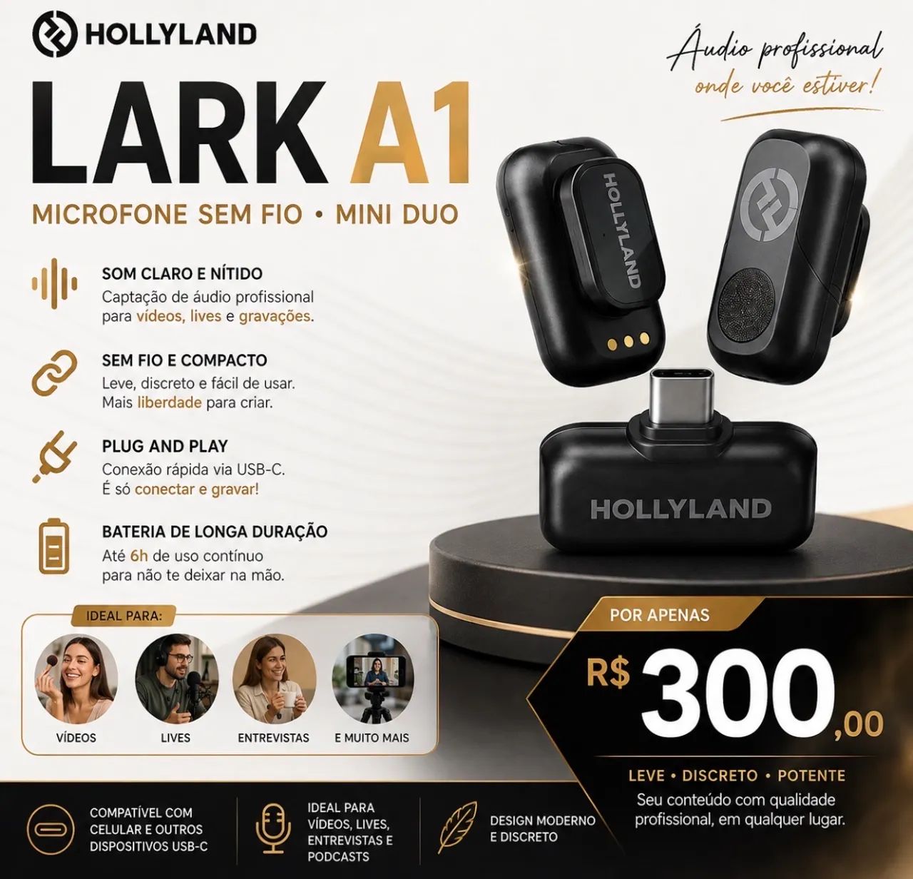 Hollyland Mic  - Foto 2