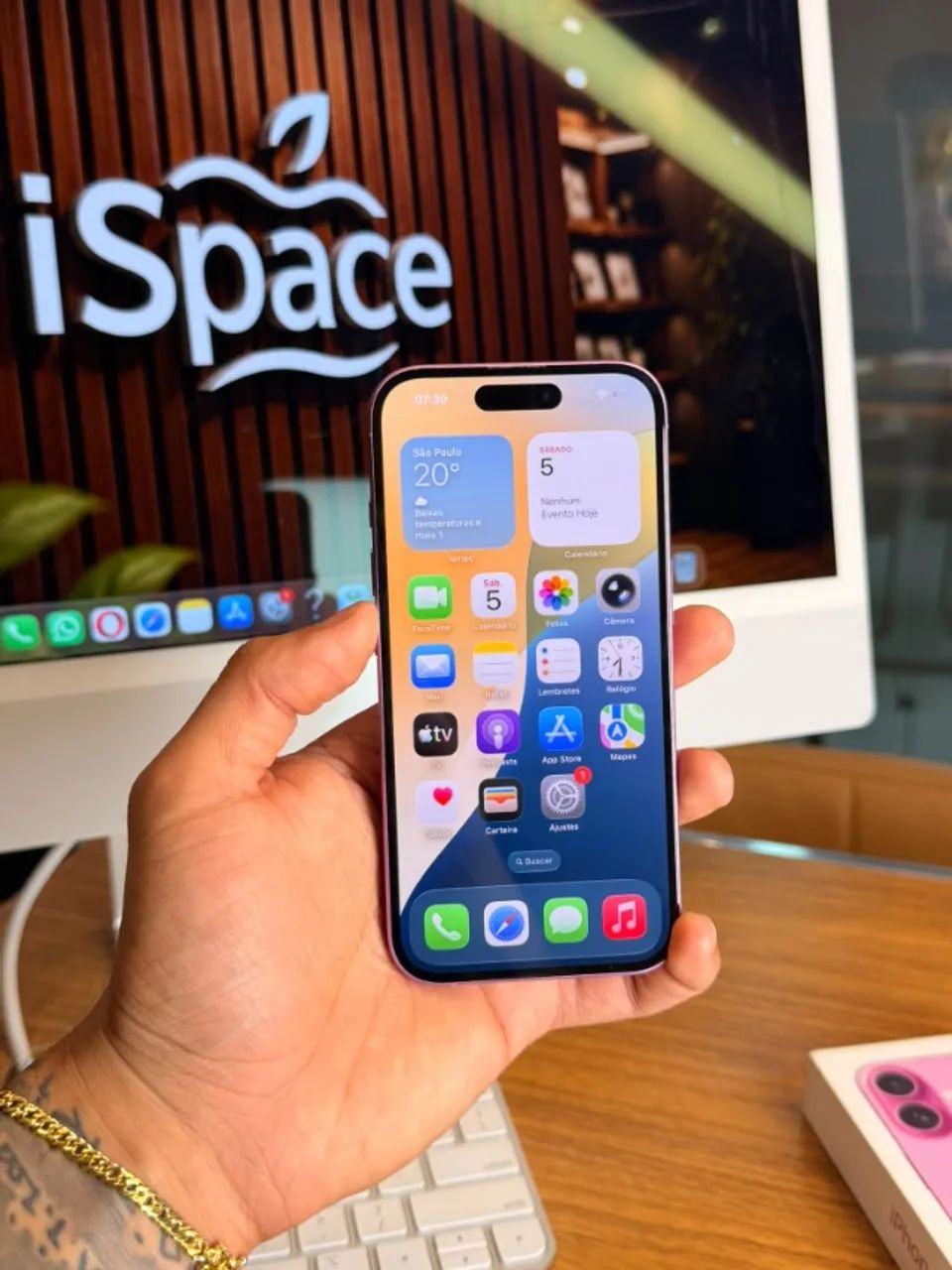 iPhone 16 128GB 89% todo original (pego seu iphone na troca)  - Foto 4