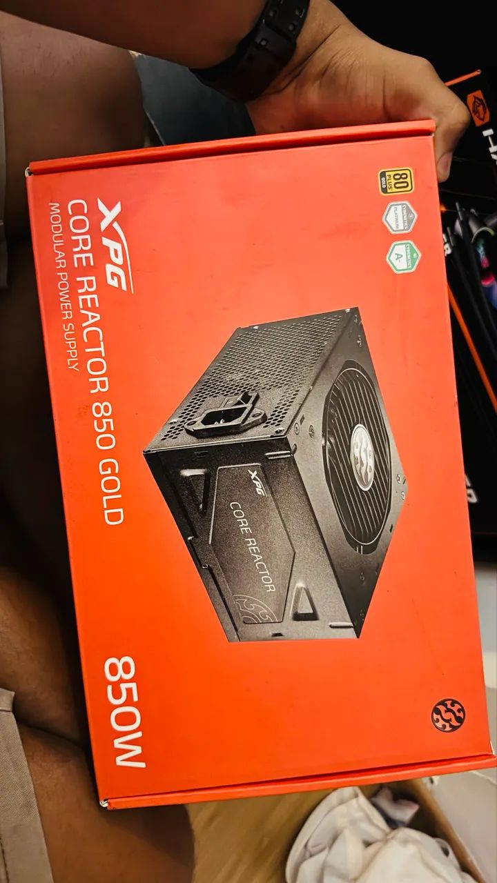 FONTE XPG CORE REACTOR 850W 80 PLUS GOLD MODULAR - Foto 3