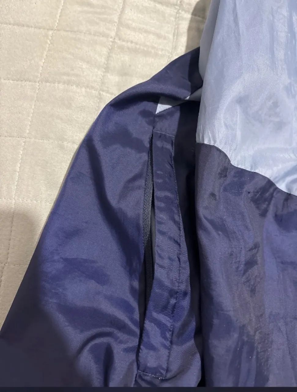 Corta vento Puma Azul e Branco  - Foto 3