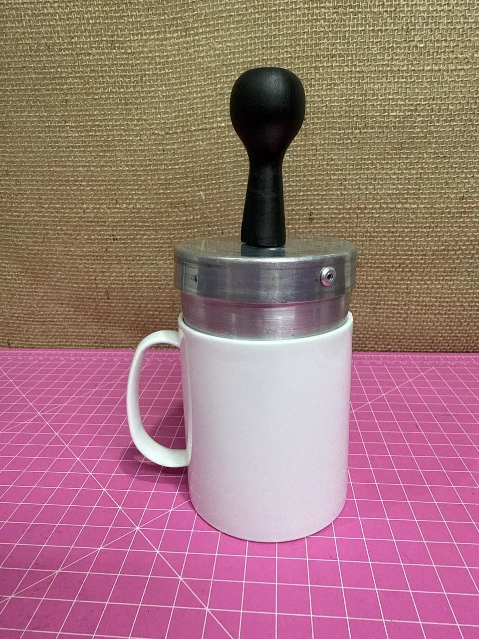 Culote de Alumínio Universal para Caneca de Polímero Base para Sublimação Profissional - Foto 2