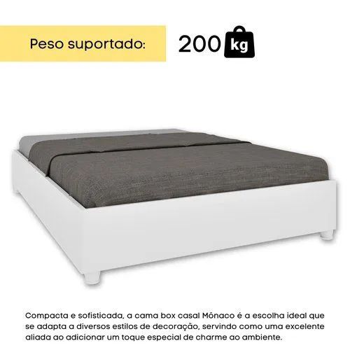 Cama casal Branca - Foto 4