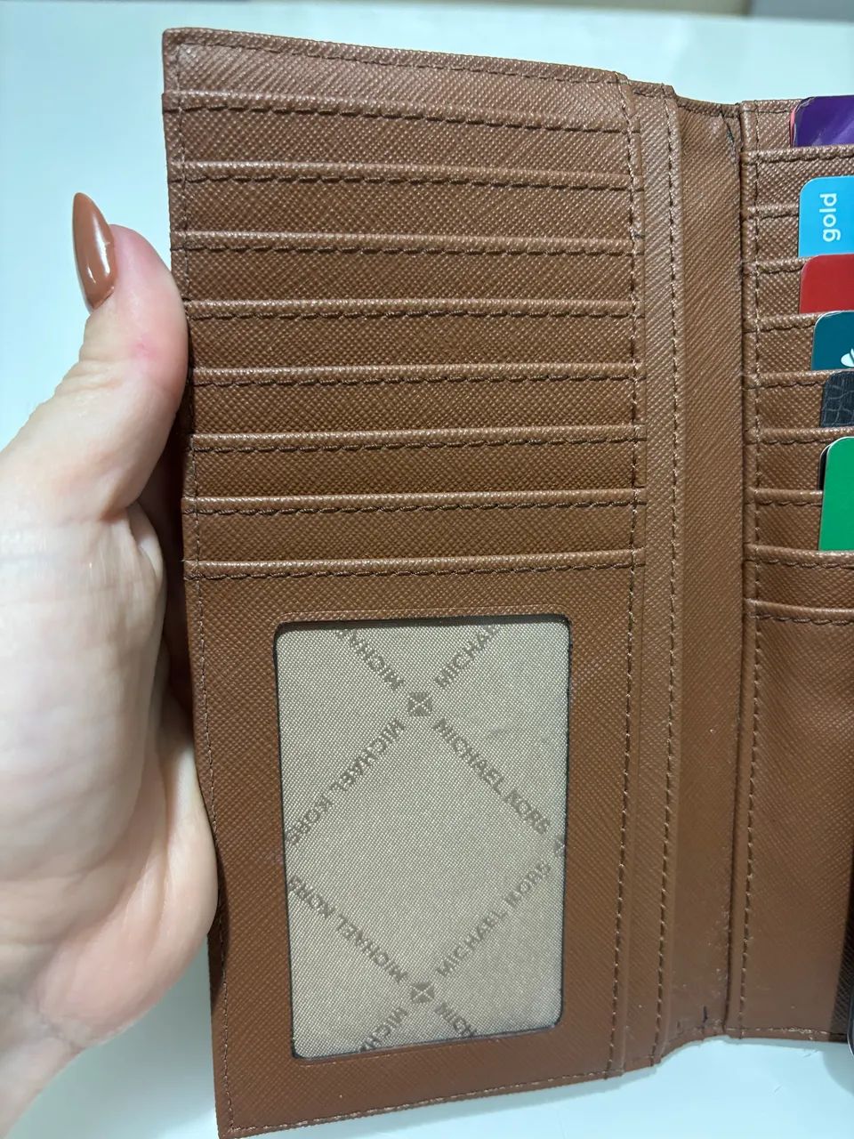 Carteira em couro Michael kors - Foto 5
