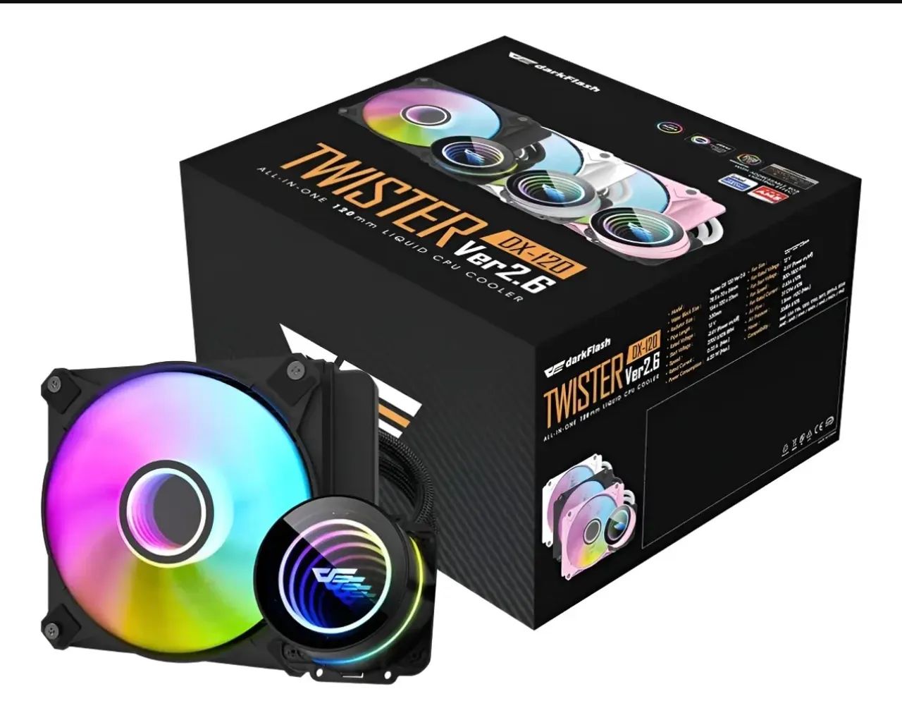 Water cooler AMD 120mm
