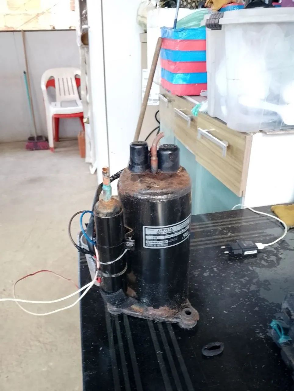 Compressor de ar-condicionado  - Foto 3