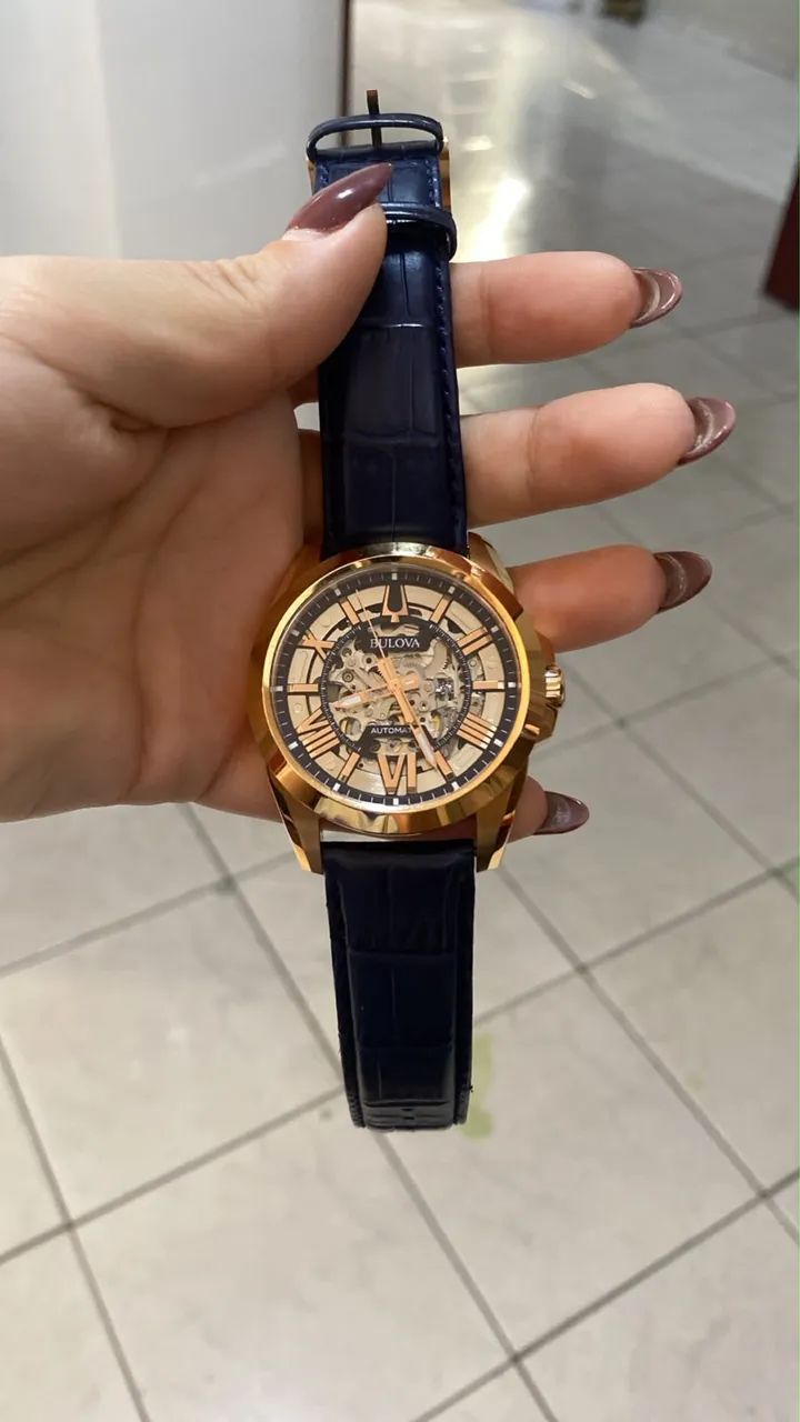 Relógio Bulova Sutton Automático skeleton 43Mm - Foto 4