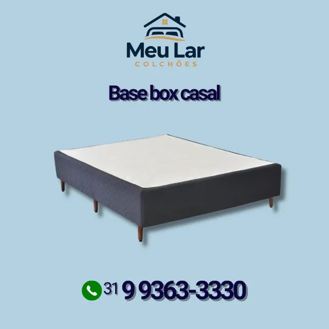 Pronta Entrega - Base Box Casal - Entrega Grátis 