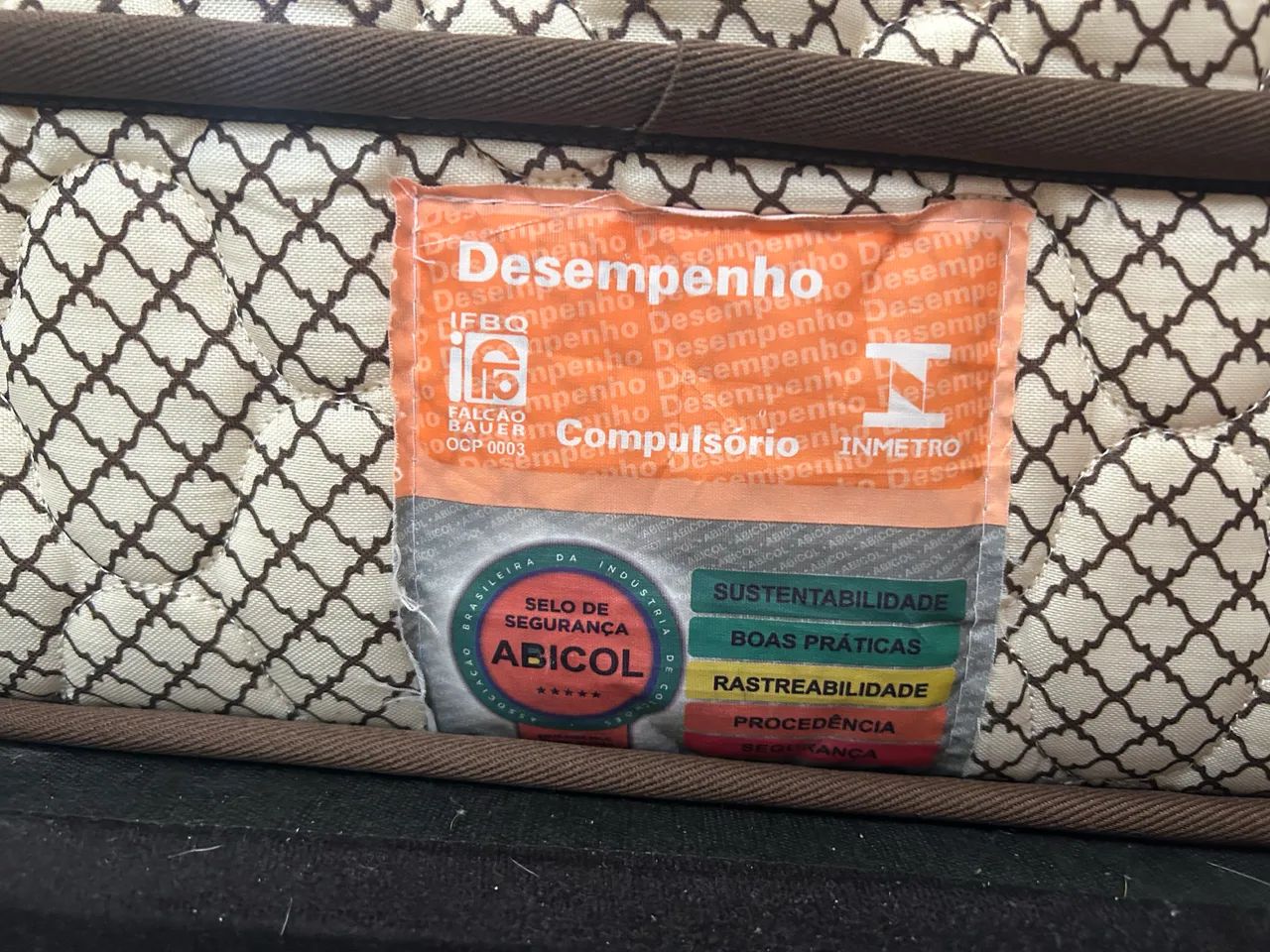 Cama box solteiro com colchão espuma  - Foto 5