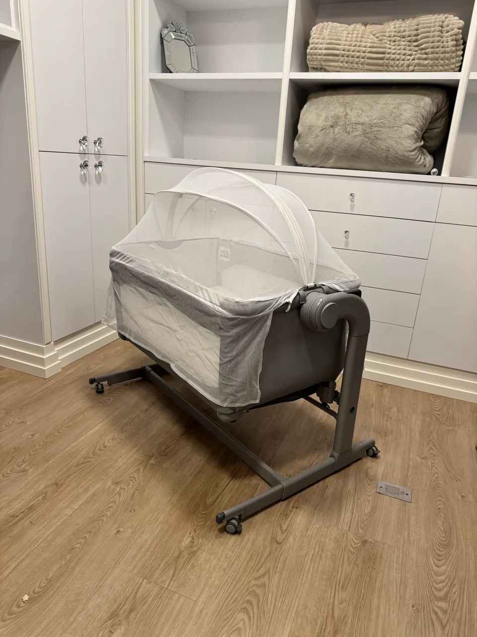 Berço Chicco Next2meMagicCool Grey - Foto 2