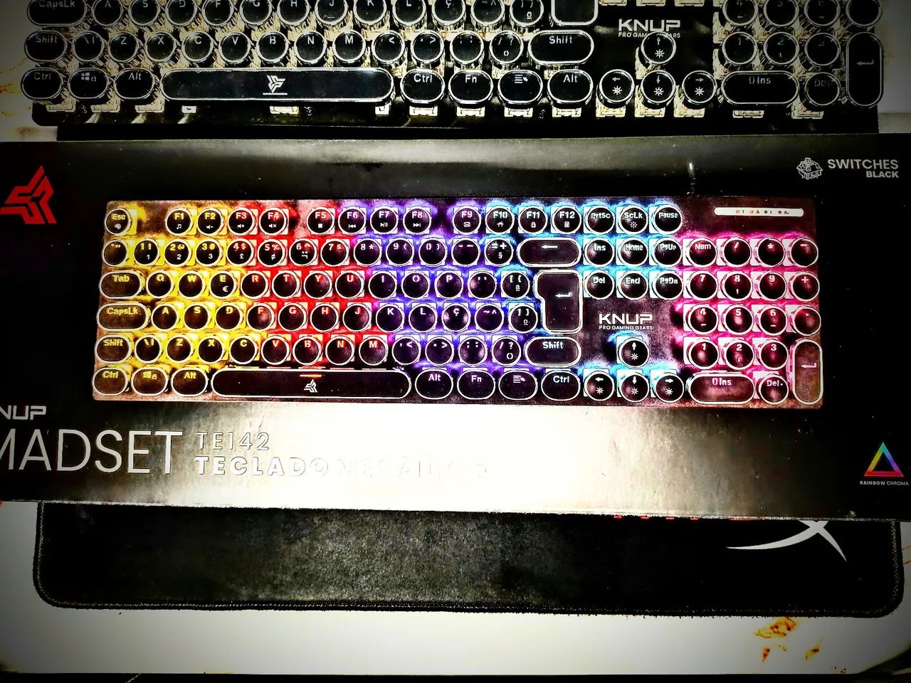 Teclado mecânico knup switch black  - Foto 2
