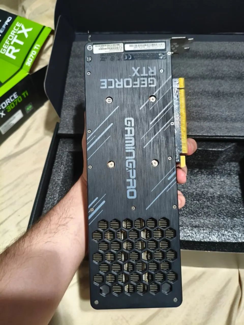 Placa de video 3070 ti Palit 8gb - Foto 4