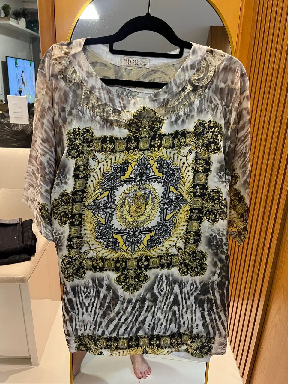 Blusa estampada