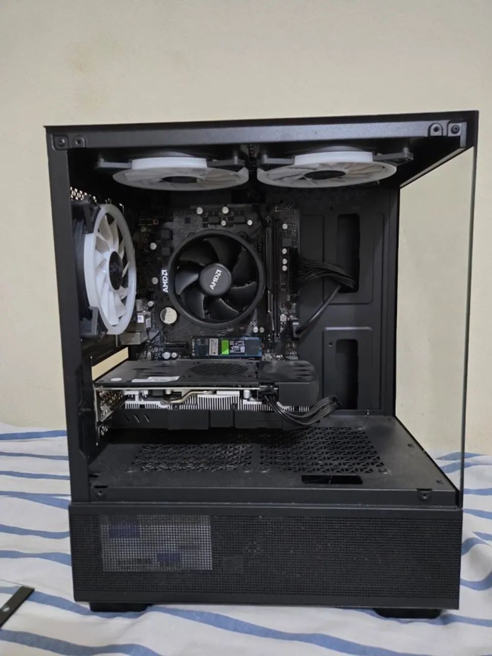 PC Gamer Ryzen 5 5600GT + RX 580 8GB Radeon +16GB - Roda Tudo - Foto 2