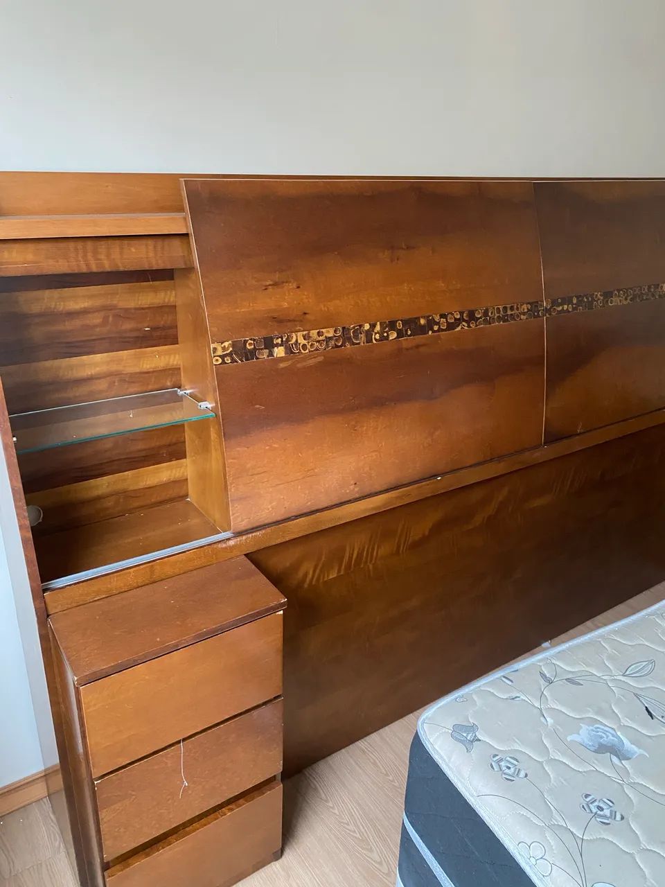 Cabeceira para cama box Luciana móveis 