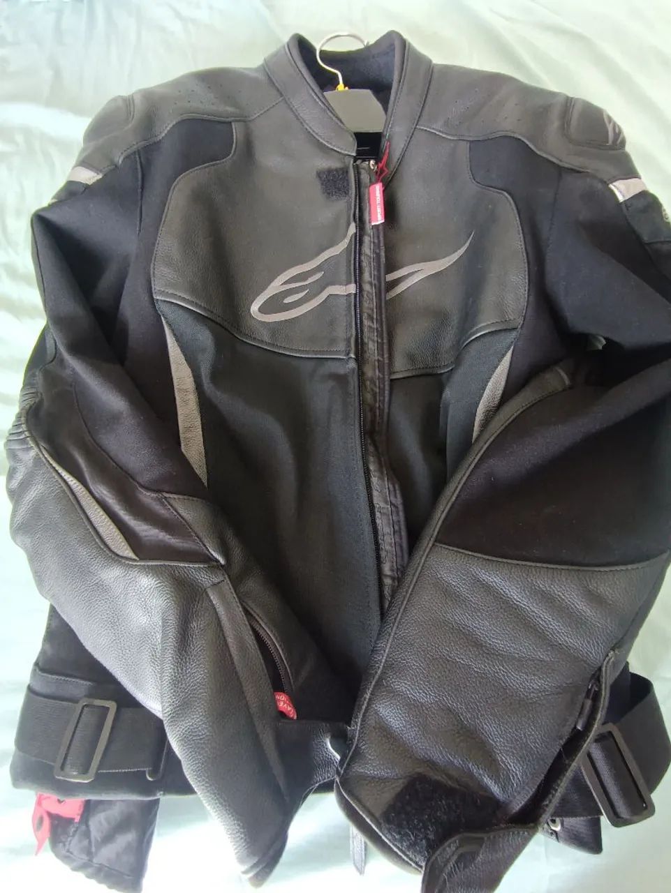 Jaqueta moto em couro Alpinestar 
