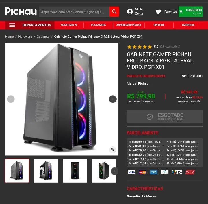 Gabinete gamer frillback x - Foto 5