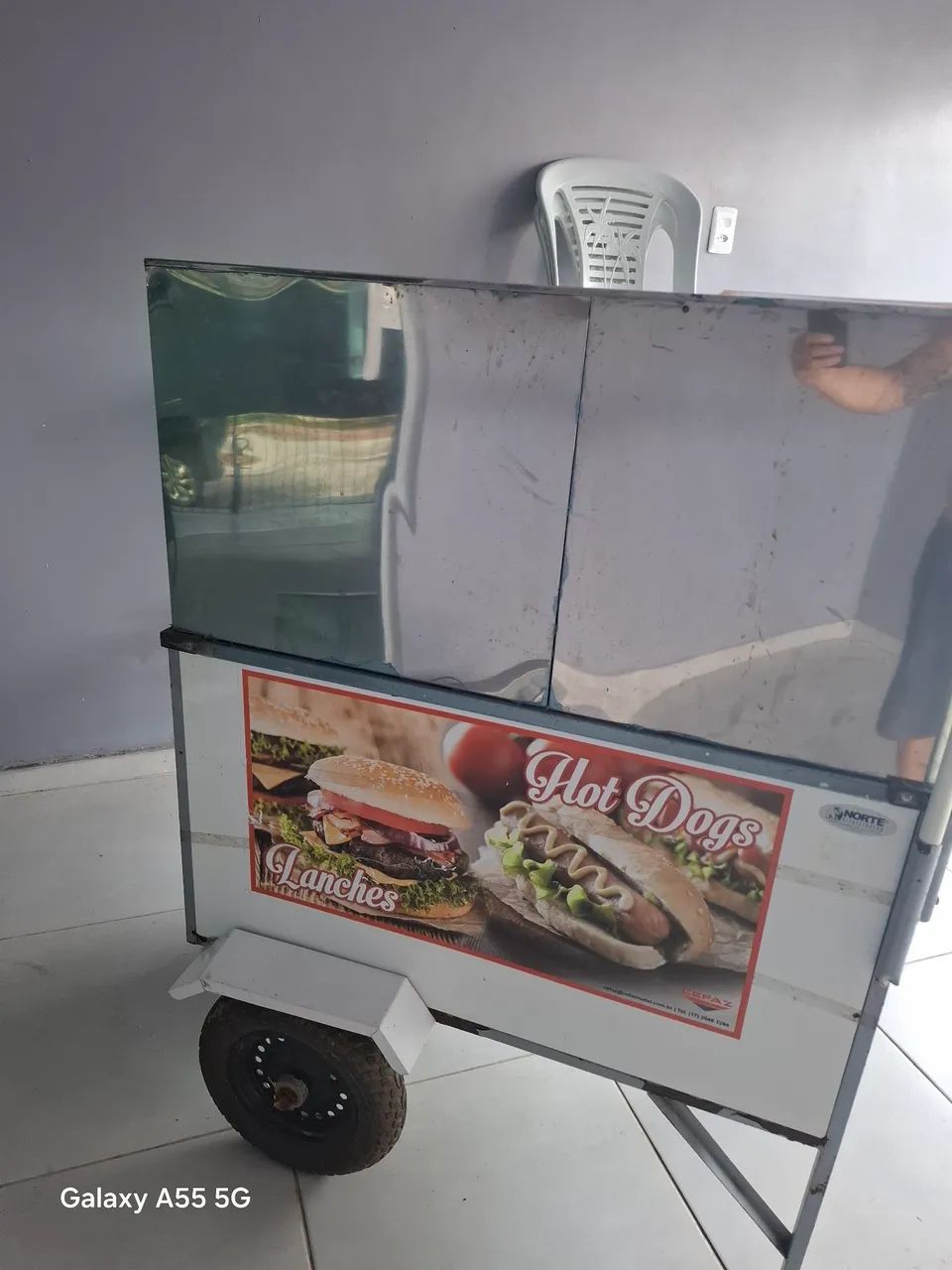 Vendo Carrinho de Hot dog semi novo