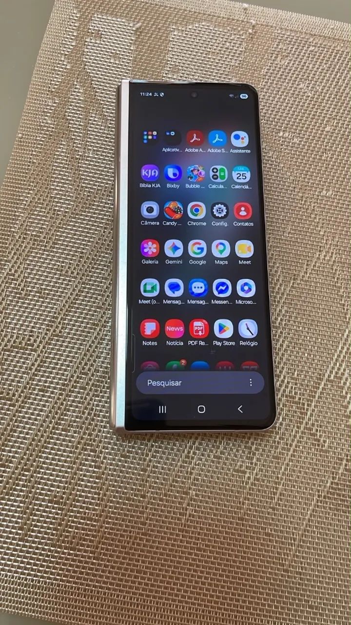 Smartphone Sansung-Galaxy Z Fold -4 256gb/prata - Foto 4