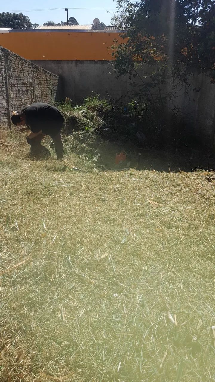 Faço serviços de jardim