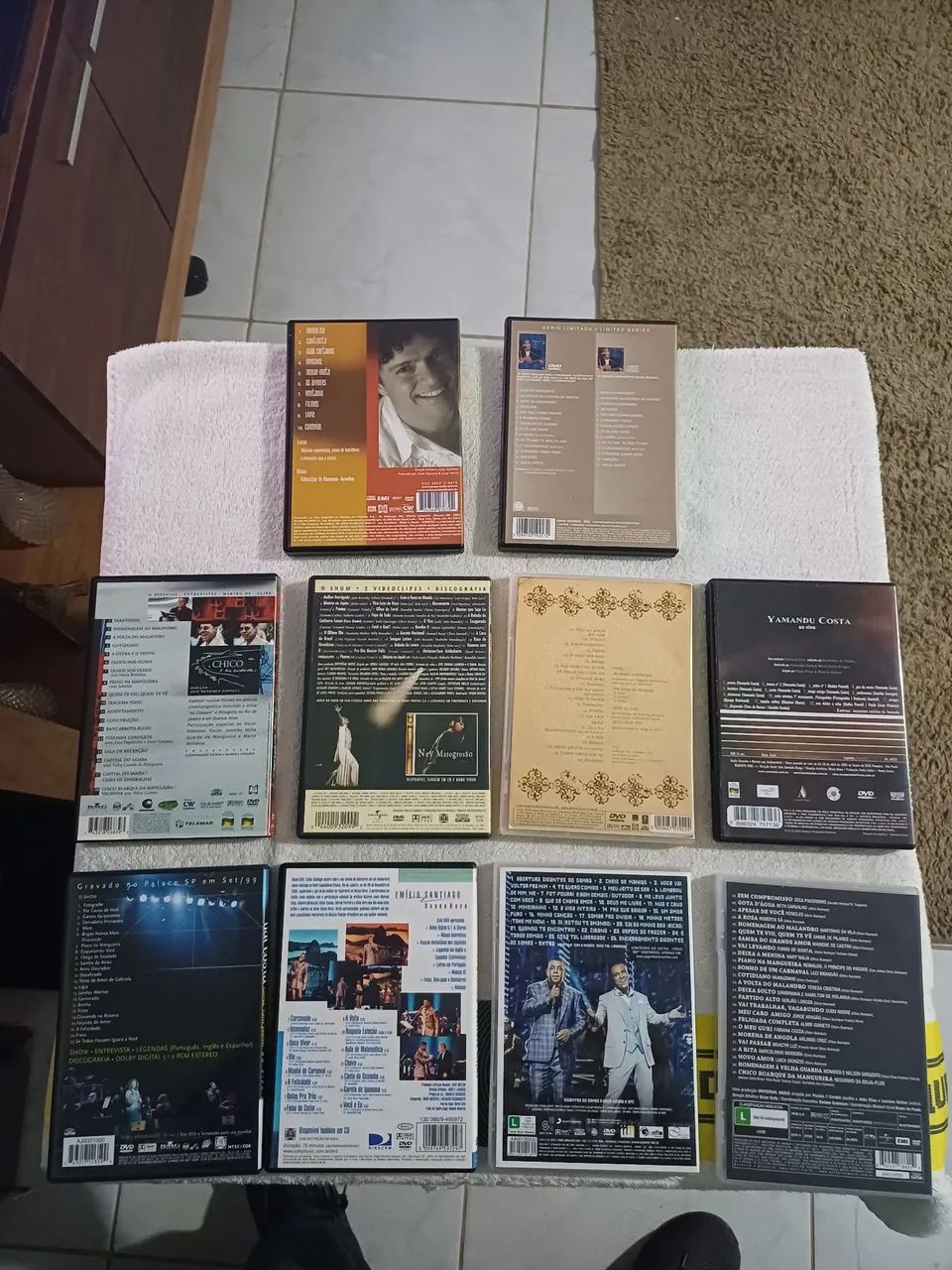 10 DVDs originais nacional - Foto 2